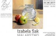 Wernisaż wystawy malarstwa Izabeli Sak