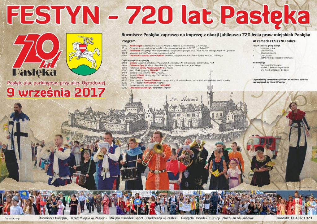 Festyn - 720 lat Pasłęka
